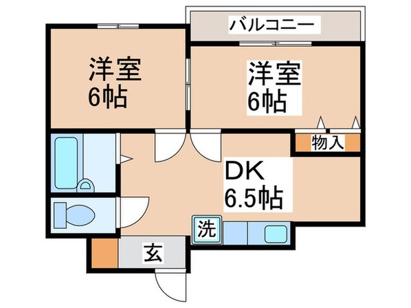 勝栄マンションPART３の物件間取画像